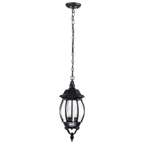 Main product image of Central Park 3 Light 20" Hanging Lantern w/ Clear Beveled Glass