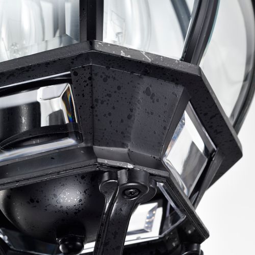 Main product image of Central Park 3 Light 20" Hanging Lantern w/ Clear Beveled Glass