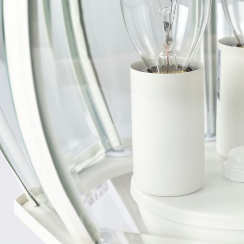 Main product image of Central Park 3 Light 21" Post Lantern w/ Clear Beveled Glass