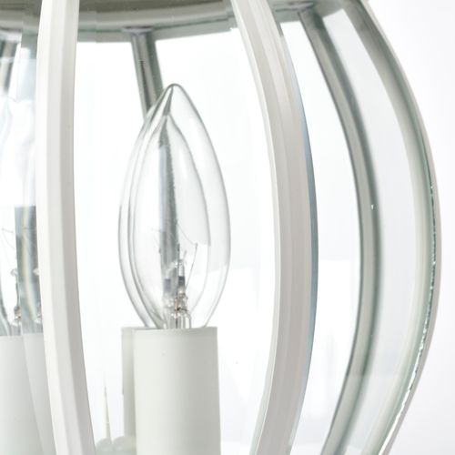 Main product image of Central Park 3 Light 21" Post Lantern w/ Clear Beveled Glass