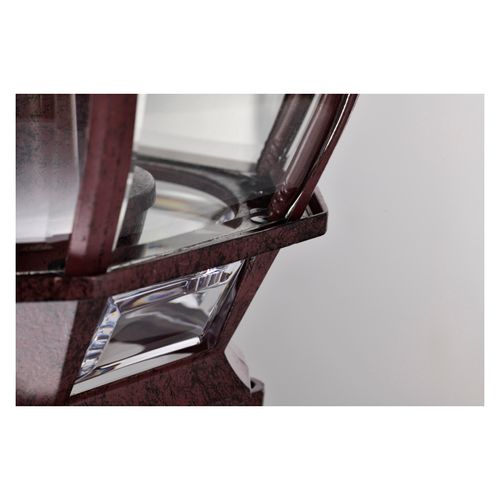 Main product image of Central Park 3 Light 21" Post Lantern w/ Clear Beveled Glass