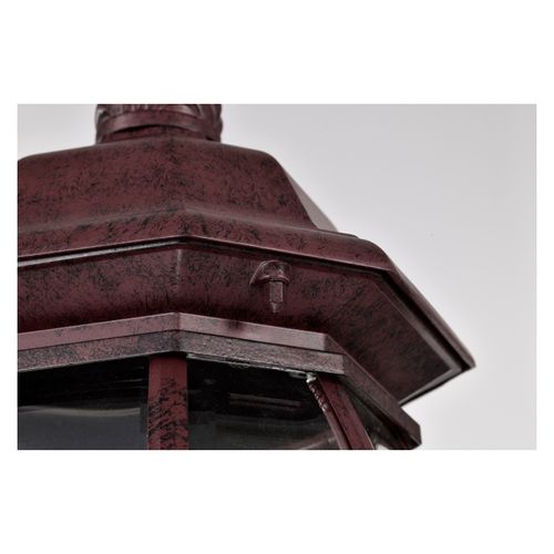 Main product image of Central Park 3 Light 21" Post Lantern w/ Clear Beveled Glass