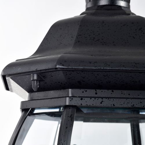 Main product image of Central Park 3 Light 21" Post Lantern w/ Clear Beveled Glass