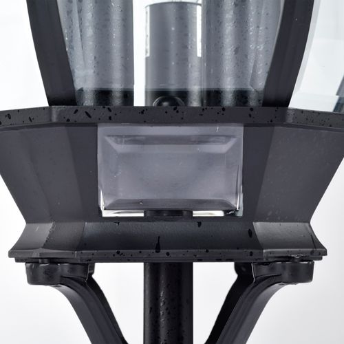 Main product image of Central Park 3 Light 21" Post Lantern w/ Clear Beveled Glass