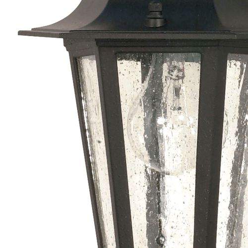 Main product image of Cornerstone 1 Light 13" Hanging Lantern w/ Clear Seed Glass