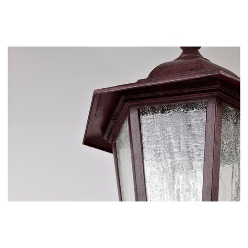 Main product image of Cornerstone 1 Light 14" Post Lantern w/ Clear Seed Glass