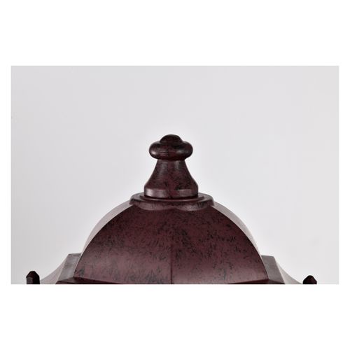 Main product image of Cornerstone 1 Light 14" Post Lantern w/ Clear Seed Glass