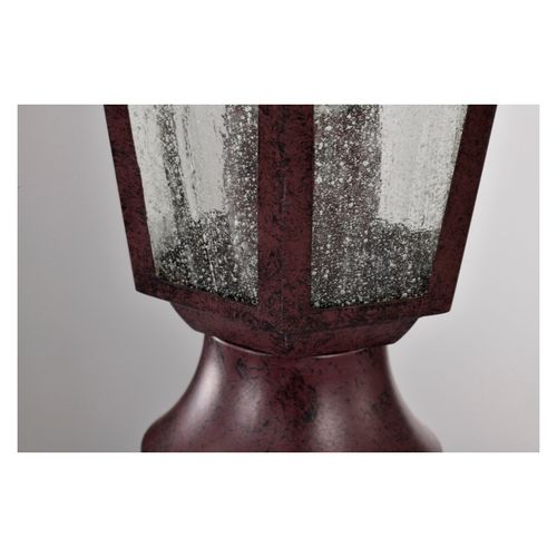 Main product image of Cornerstone 1 Light 14" Post Lantern w/ Clear Seed Glass