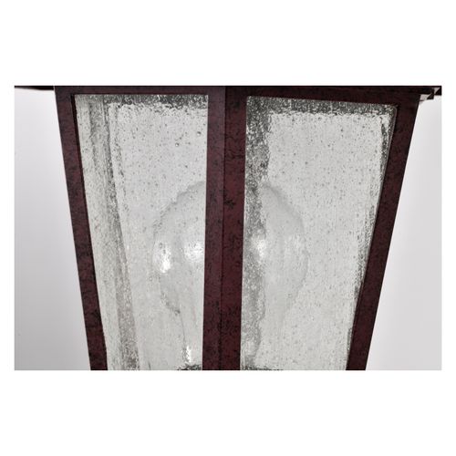 Main product image of Cornerstone 1 Light 14" Post Lantern w/ Clear Seed Glass