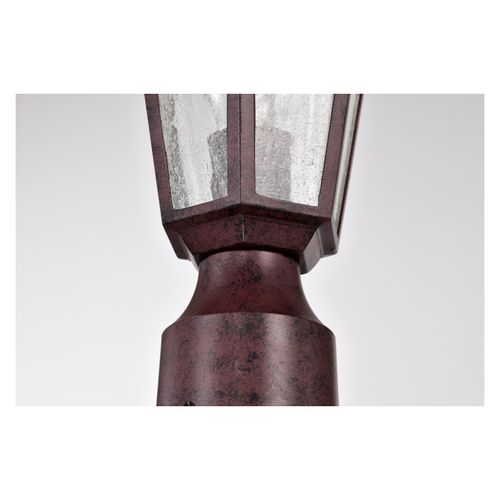Main product image of Cornerstone 1 Light 14" Post Lantern w/ Clear Seed Glass