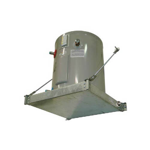 Main product image of Wall Mounted Suspended Platform w/ Steel Drain  (28-1/2" x 28-1/2" Pan x 3" Pan)