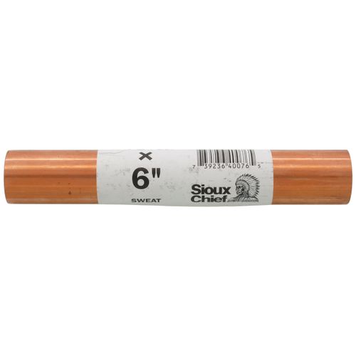 Main product image of 3/4" x 6" Sweat Full-Slip Copper Repair Coupling