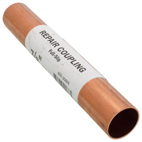 Main product image of 3/4" x 6" Sweat Full-Slip Copper Repair Coupling