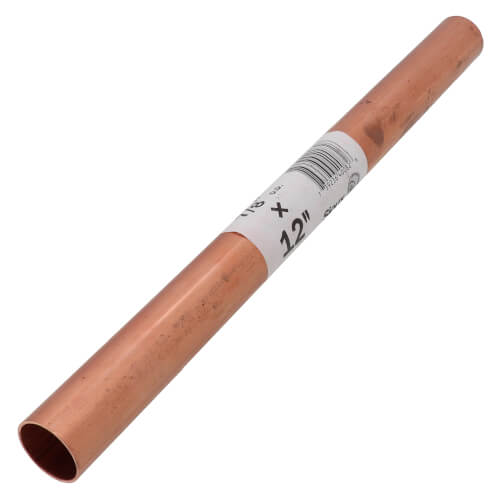 3/4" x 12" Sweat Full-Slip Copper Repair Coupling, Long