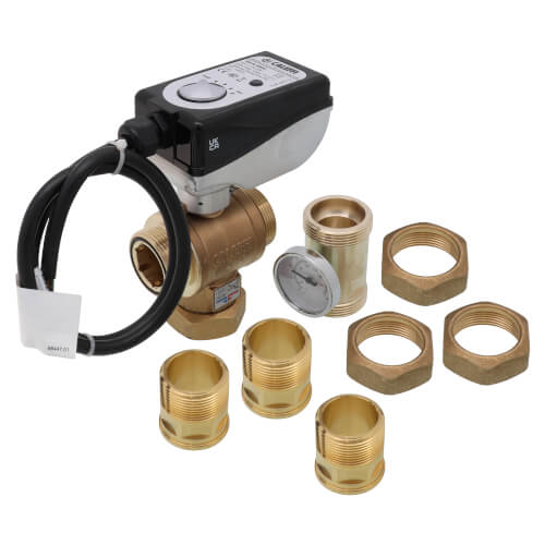 600074A Caleffi 600074A 11/4" Male NPT LEGIOMIX Electronic Mixing