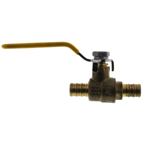 600P012-NL 1/2" PEX BRASS SHUT OFF BALL VALVE  FULL PORT LEAD-FREE 