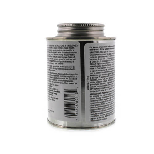 8 oz. Medium Body, Fast Set PVC Cement (Clear)