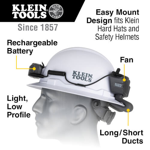 60155KLEIN Klein Tools 60155KLEIN Cooling Fan for Hard Hat
