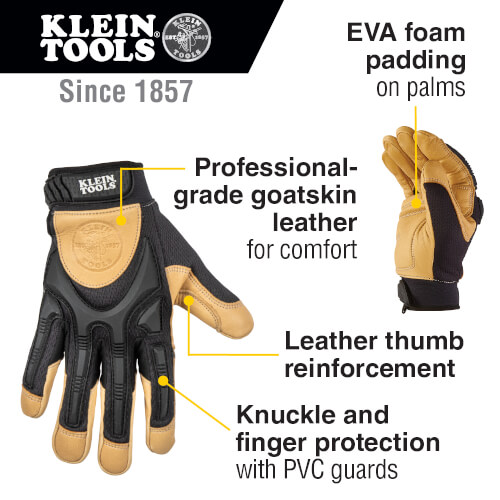 Main product image of Leather Work Gloves (Large)