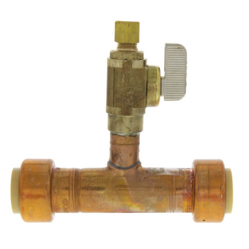 Add-A-Line 3/4 Push Fit x 1/4 OD Compression (No Lead Copper)