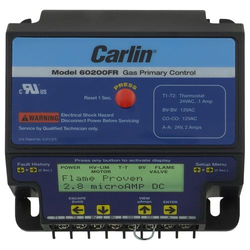 Main product image of Primary Control for Carlin Residential and Commercial Gas Burners (Non Recyclying) 