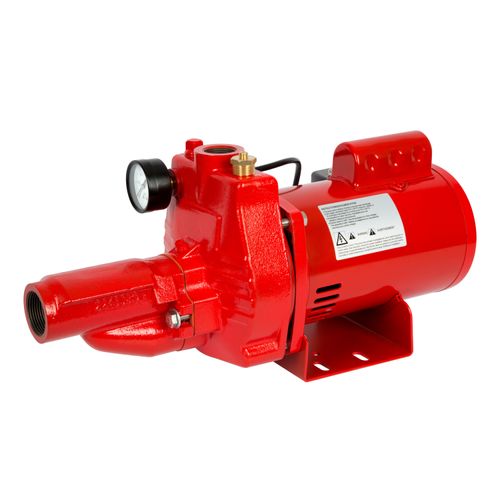 Main product image of RJC-50-PREM 115/230V, 1/2 HP 14.2 GPM Premium Convertible (Shallow or Deep Well) Jet Pump (Red)