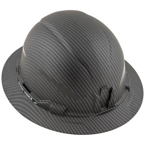 Main product image of Premium KARBN Pattern Non-Vented Full Brim Hard Hat, Class E
