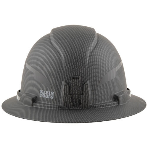 Main product image of Premium KARBN Pattern Non-Vented Full Brim Hard Hat w/ Headlamp, Class E