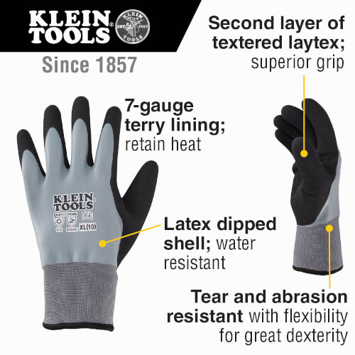 Main product image of Coated Thermal Gloves (XL)