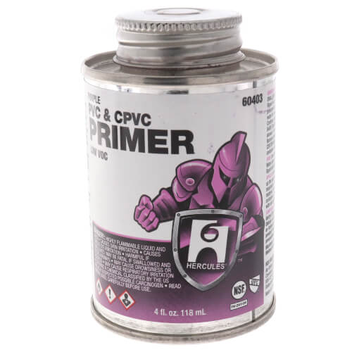 4 oz. PVC & CPVC Primer (Purple)