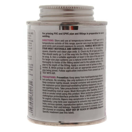 8 oz. PVC & CPVC Primer (Purple)