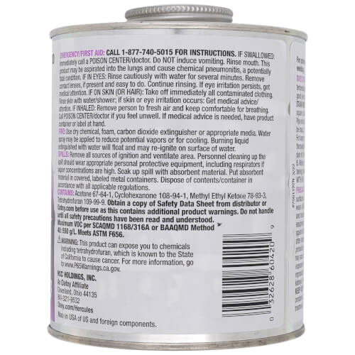 Main product image of 32 oz. PVC & CPVC Primer (Purple)