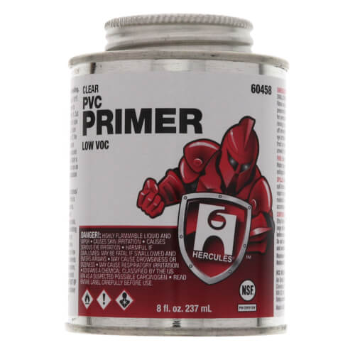 Main product image of 8 oz. Clear PVC Primer