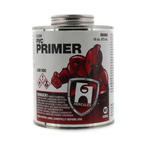 60460 Hercules 60460 16 oz. Clear PVC Primer