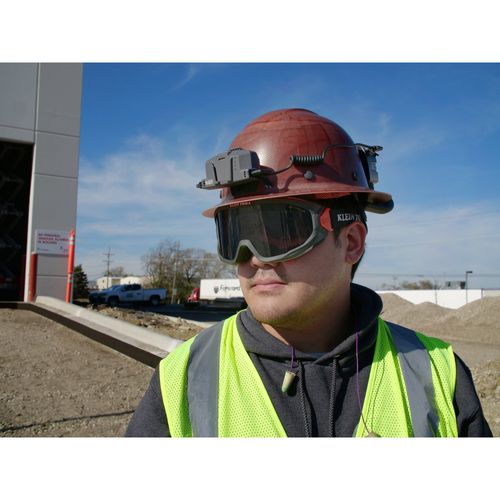 Main product image of Gray Replacement Lens for Safety Goggles, Anti-Fog, Anti-Scratch