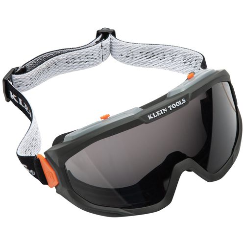 Main product image of Gray Replacement Lens for Safety Goggles, Anti-Fog, Anti-Scratch