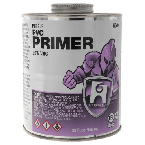 Main product image of 32 oz. PVC Primer (Purple)