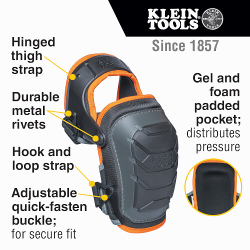Main product image of Heavy Duty Hinged Knee Pads