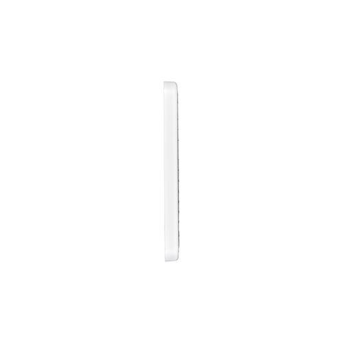 Main product image of 4" White Mini Louvered Plastic Fresh Air Intake Vent, Flush Mount