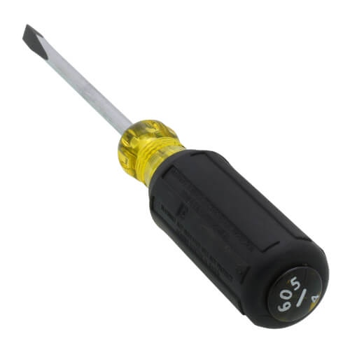 Main product image of 1/4" x 4" Cabinet Tipped Screwdriver with Round Shank