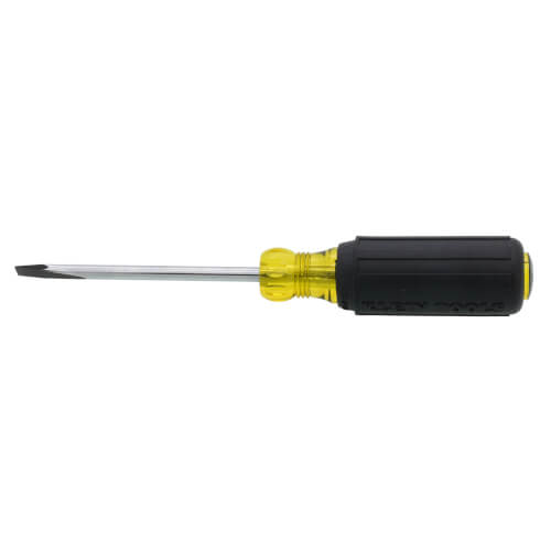 Main product image of 1/4" x 4" Cabinet Tipped Screwdriver with Round Shank