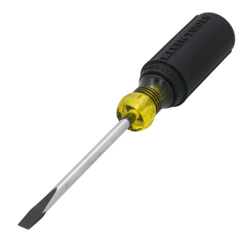 Main product image of 1/4" x 4" Cabinet Tipped Screwdriver with Round Shank