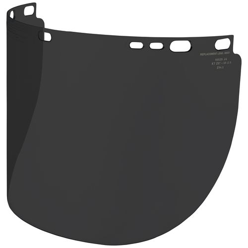 Main product image of Face Shield Lens Replacement for Full Brim Hart Hat (Gray Tint)
