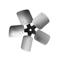 22" 5-Blade Heavy Duty Condenser Style Fan Blade, CW, 33-Degree Pitch
