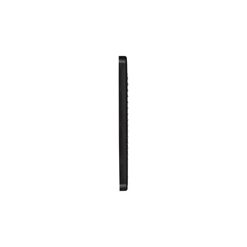 Main product image of 6" Black Mini Louvered Plastic Fresh Air Intake Vent, Flush Mount