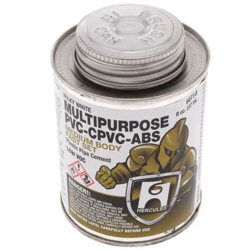 8 oz. Medium Body, Fast Set Multi-Purpose Cement (Milky)