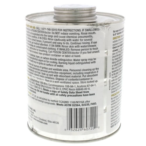32 oz. Medium Body, Fast Set Multi-Purpose Cement (Milky)