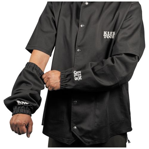 Main product image of Flame-Resistant Welding Jacket w/ Removable Welding Sleeves - XL (Black)