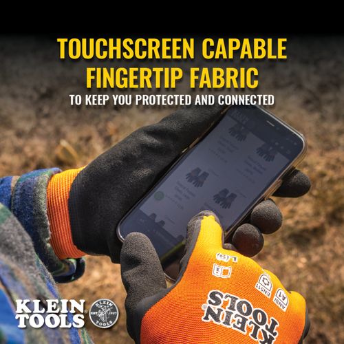 Main product image of Cut Level A1 Winter Knit Dipped Gloves, Touchscreen Capable (X-Large)