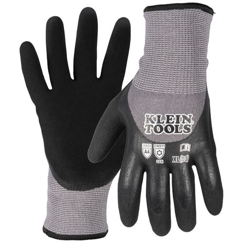 Main product image of Cut Level A4 Winter Knit Dipped Gloves, Touchscreen Capable (X-Large)